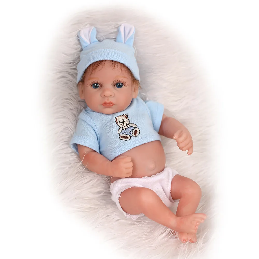 Кукла реборн силиконовая Реалистичная 25 см|reborn baby doll toy|baby toyfull body silicone reborns |