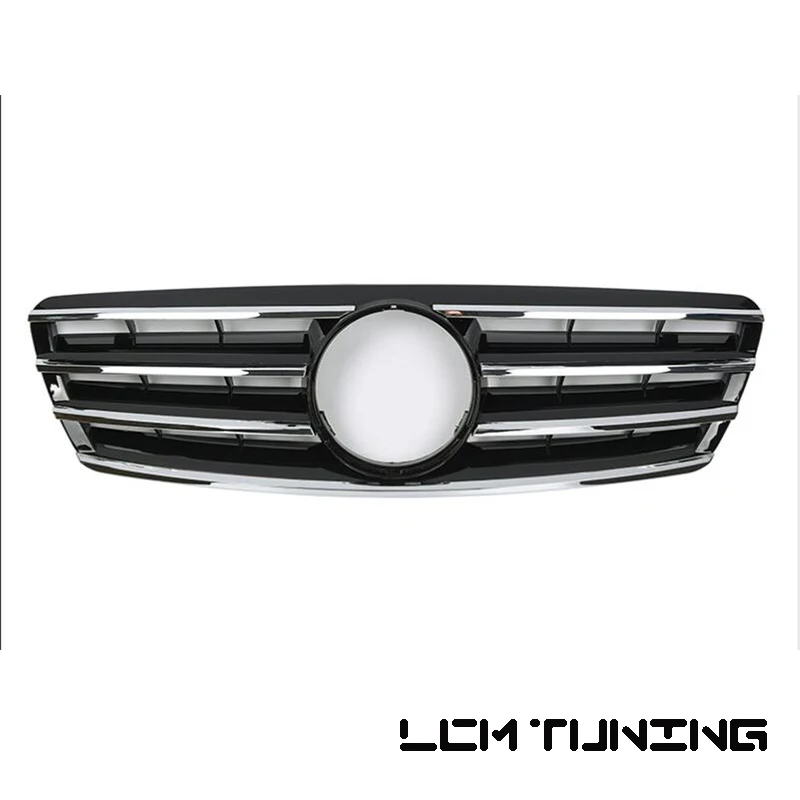 Передний бампер из АБС пластика CL Style гоночная решетка для Mercedes Benz C class W203 00 01 02 03 04
