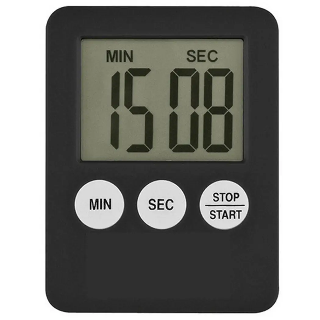 Новый тонкий светодиодный мини таймер для кухни с квадратным таймером 7x5 3x1 см/2 8x2