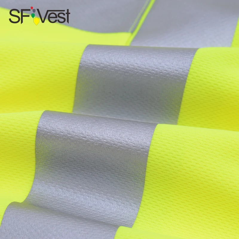 

Hivizi High visibility Reflective Safety Work Shirt Summer Breathable Work Clothes Safety Reflective T-shirt Safety Shirt