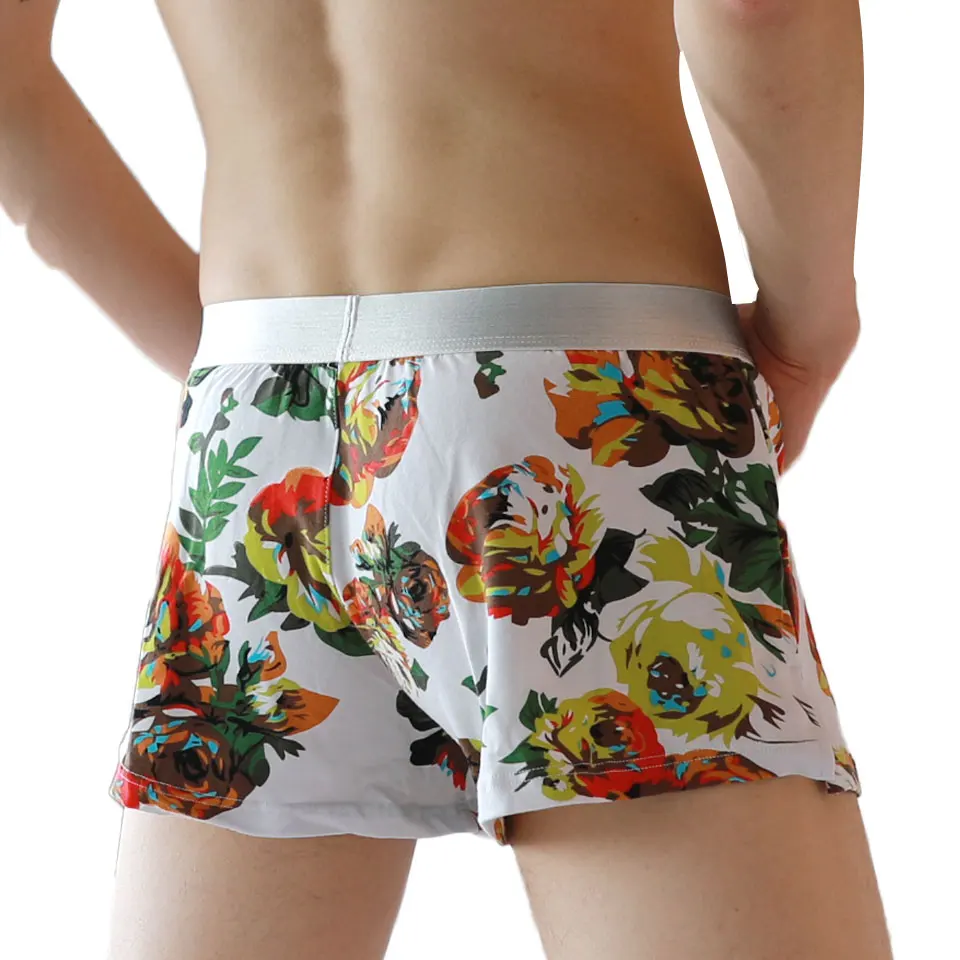 Soutong 3 pcs/lot Boxers Men Underwear Shorts Printed Cotton Cueca Boxer Homme Male Panties Breathable boxer Men Home Underpants