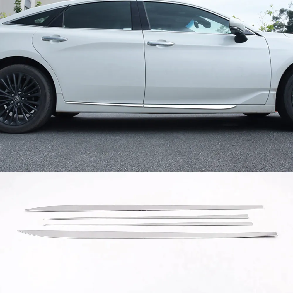 Боковая панель двери из нержавеющей стали для Toyota Avalon, аксессуары для стайлинга автомобилей