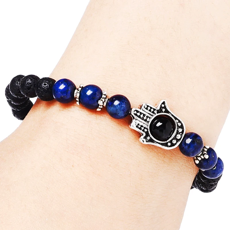 Женский браслет с бусинами из натурального лазурита 6 мм|bracelets for|beads bracelets for womenbead
