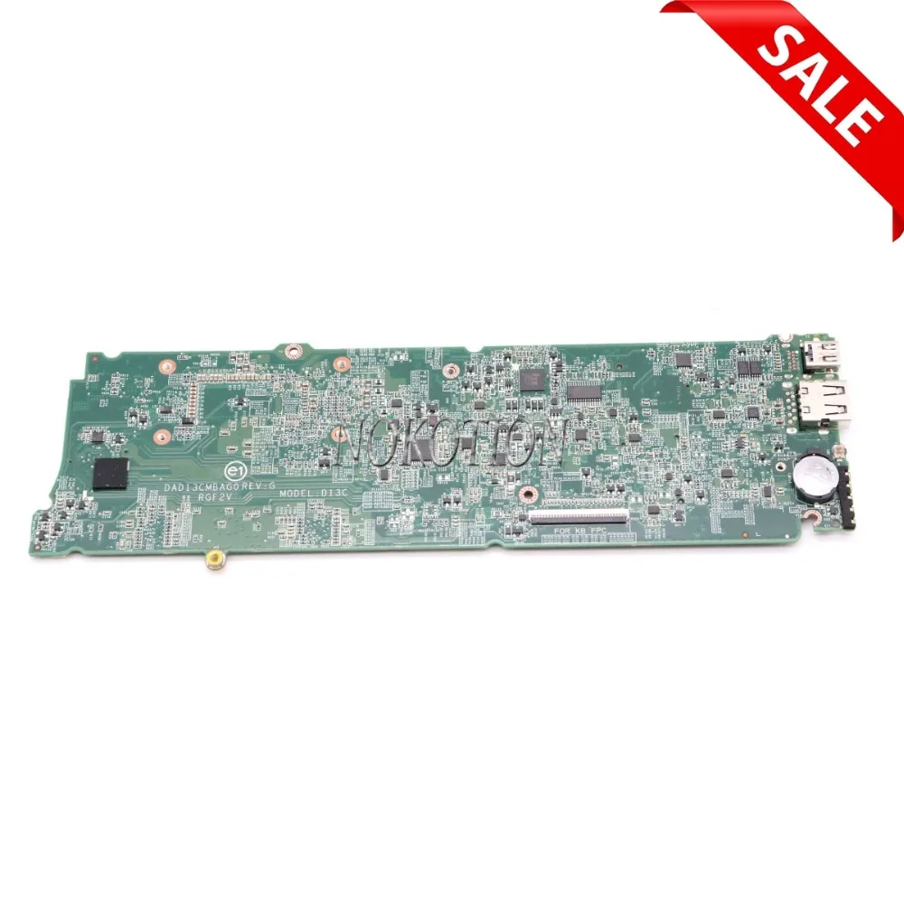 NOKOTION DAD13CMBAG0 CN-0W4M0T 0W4M0T W4M0T для Dell XPS 13 9333 Материнская плата ноутбука SR170 i5-4200U 4G Ram основная плата памяти
