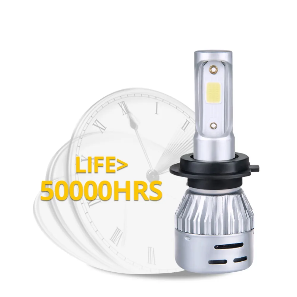 Avacom 2 шт. H4 HS1 светодиодный фонарь для мотоцикла скутера 12 в 3000 К 6500 к 8000 72 Вт 8000Lm