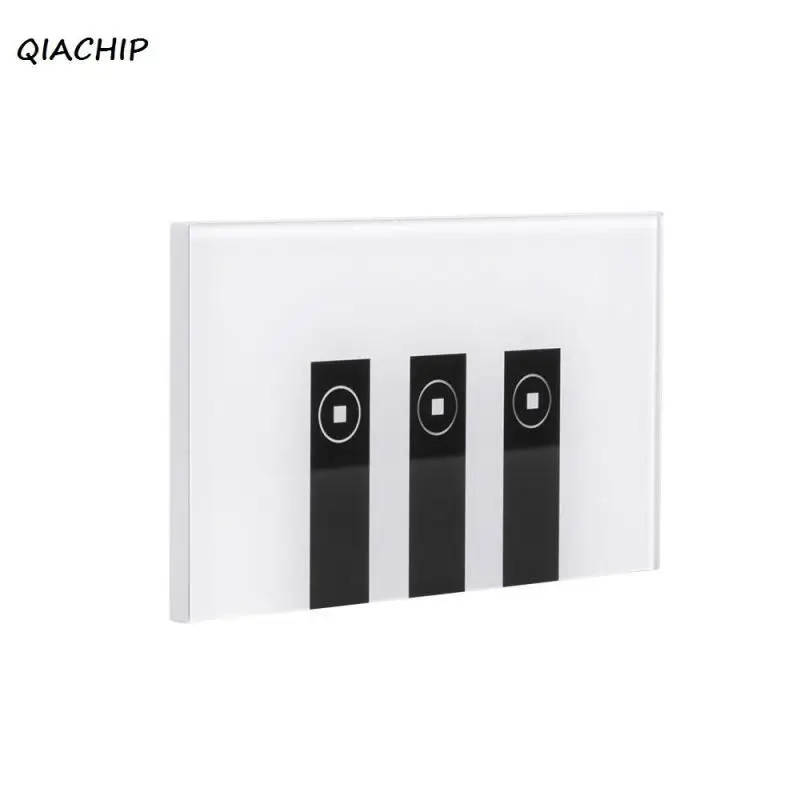 QIACHIP WiFi умный переключатель 3CH настенный США штекер Сенсорная панель Wi Fi