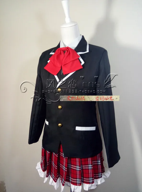 Love Chunibyo и другие бреда! Demo Koi ga Shitai! Школьная форма Rikka Takanashi костюм для косплея F016| |