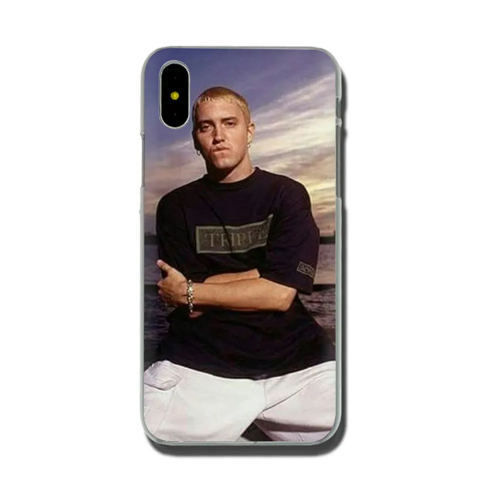 H2 Жесткий чехол для телефона с Эминем рэп в стиле хип-хоп для iPhone 11 Pro XR XS Max X 8 7 6 6S Plus - Цвет: H2