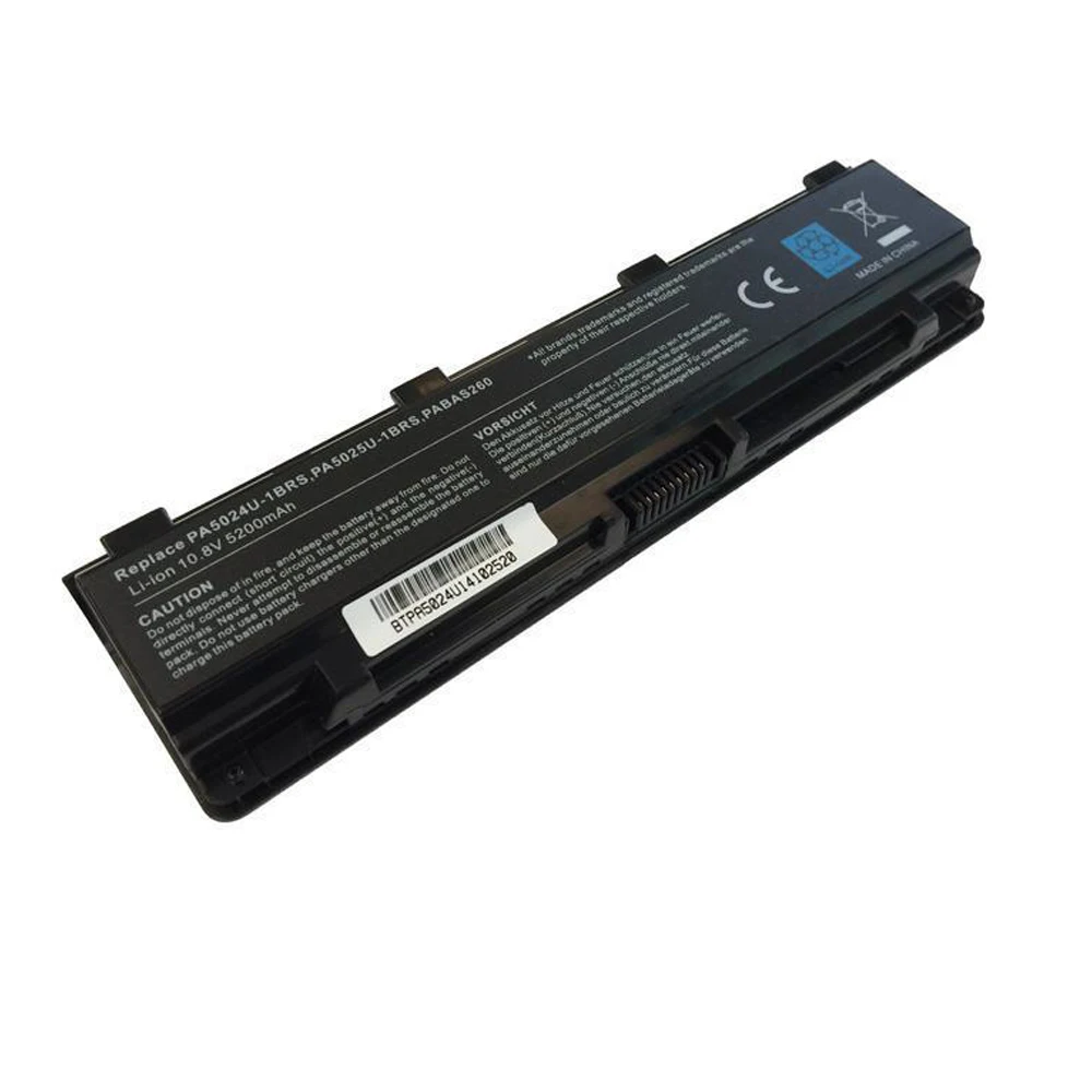 Аккумулятор для ноутбука Toshiba C805 C805D C840 C840D C845 C845D C850 C850D C855 C855D C870 C870D C875D PA5024 5200 мАч |