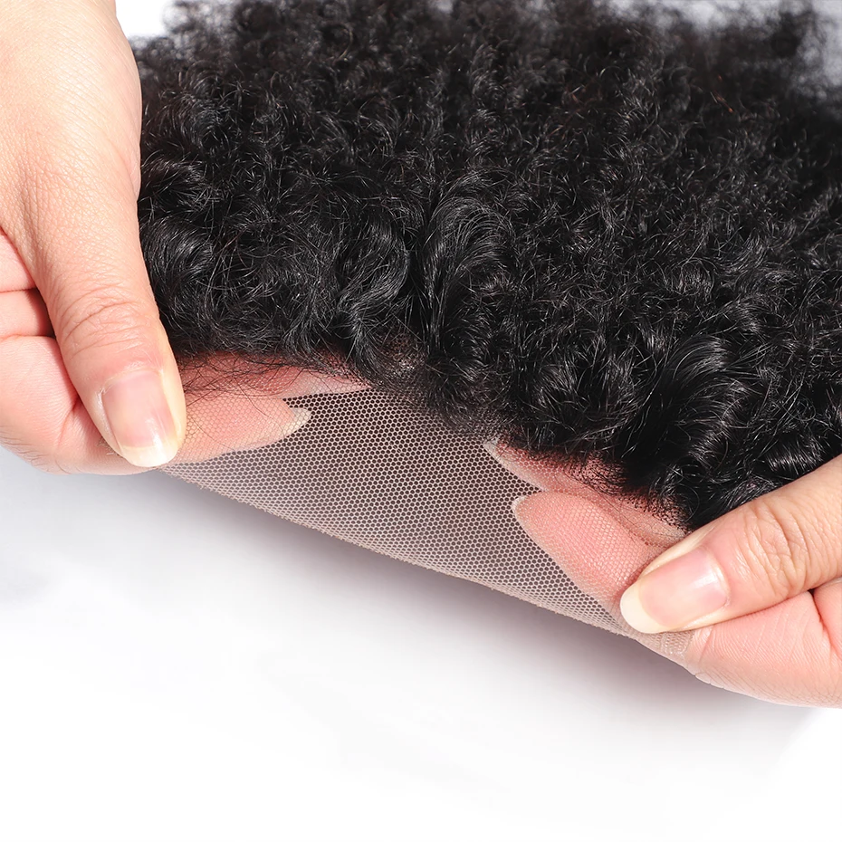 Волосы Piaoyi бразильские волосы Remy волнистые афро кудрявые человеческие пучки с