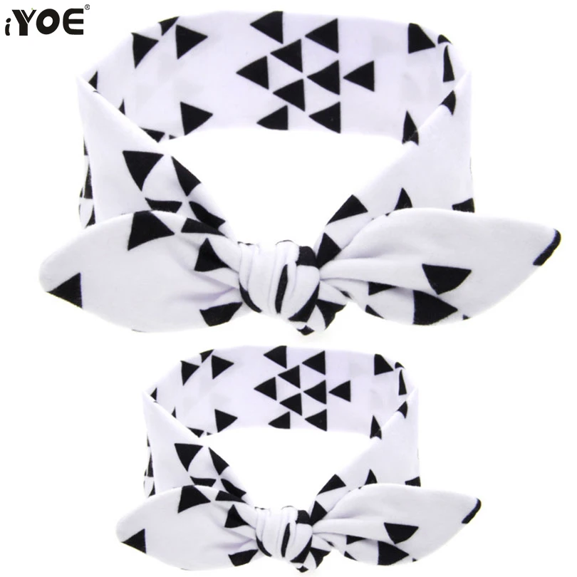 6 цветов комплект из 2 предметов повязка на голову с бантом аксессуары для волос