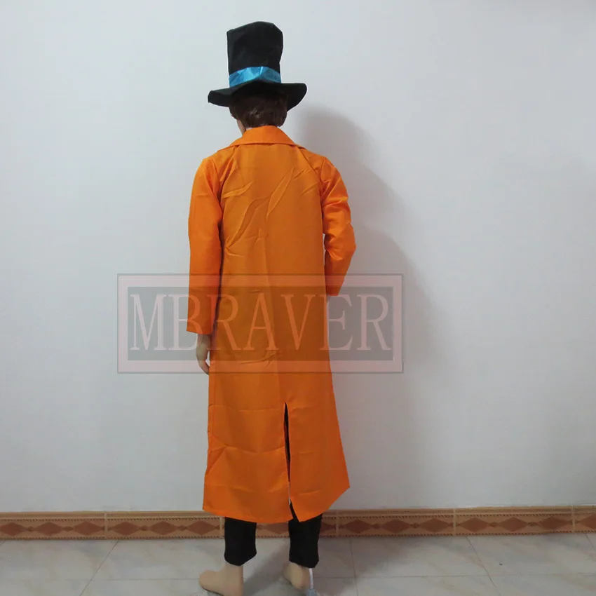 Подгонянный Алиса в стране чудес Mad Hatter косплей костюм весь комплект
