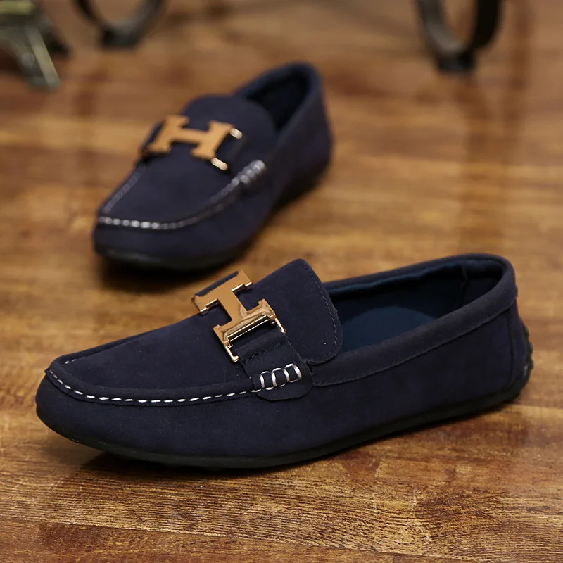 Новая мода обувь Мужская летняя Шапочка замшевые туфли повседневная матовый