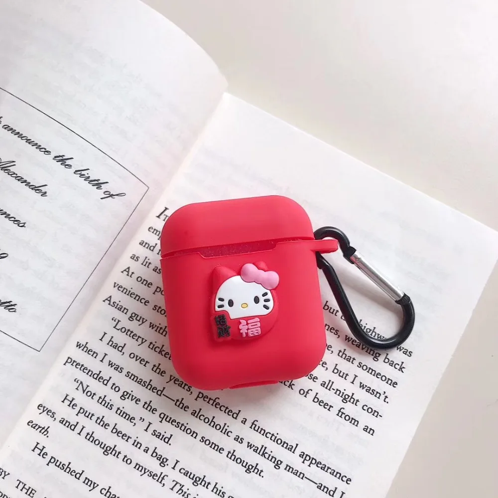 Мягкий силиконовый чехол из ТПУ с Bluetooth для беспроводных наушников AirPods защитный