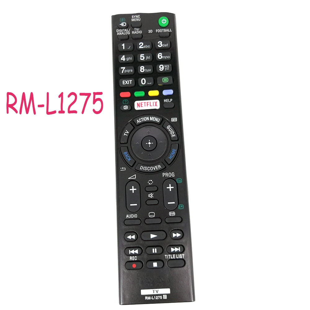 Новая замена RM-L1275 пульт дистанционного управления для Sony LED TV NETFLIX 3D футбол
