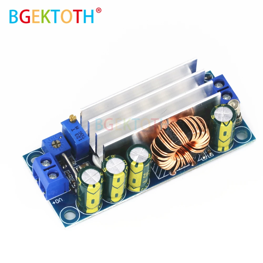 Power Supply Module DC-DC Converter Auto Step Up Down Constant Current Buck Boost Board 5-30V 3A Overcurrent Protection DC to |