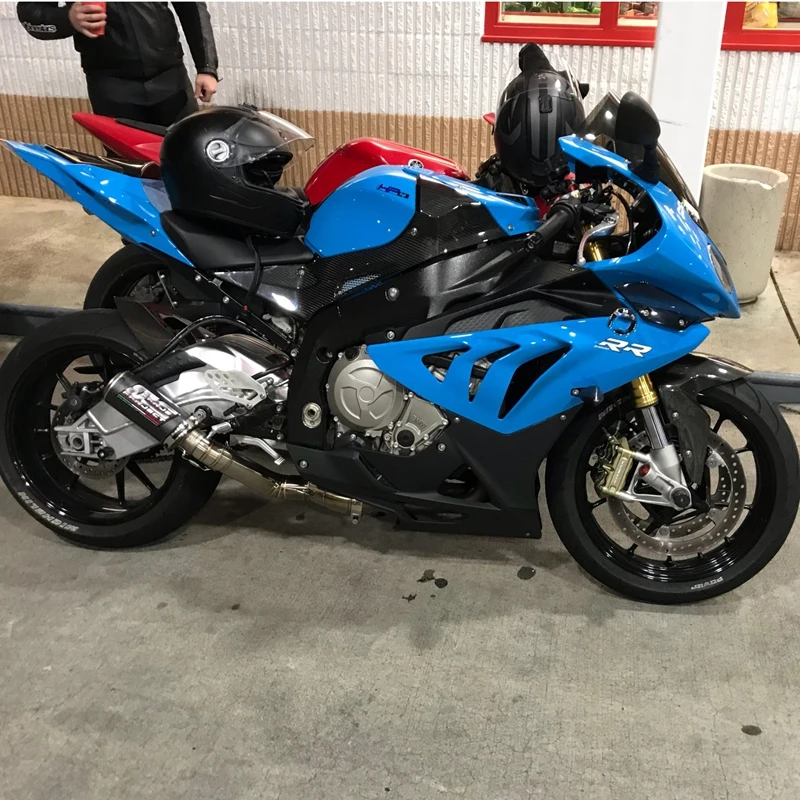 Для BMW S1000RR S1000 RR S 1000 2010 2011 2012 2013 2014 модифицированный выхлопной Средний глушитель