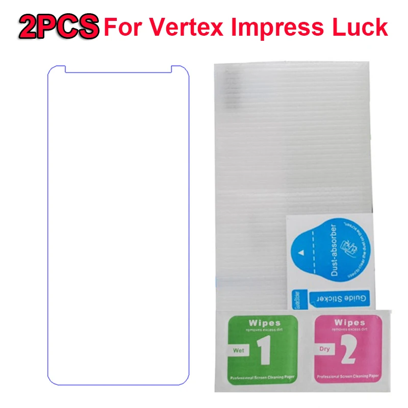Ультратонкое защитное стекло 9H для Vertex Impress Luck, защитное закаленное стекло для мобильного телефона Vertex Impress Luck