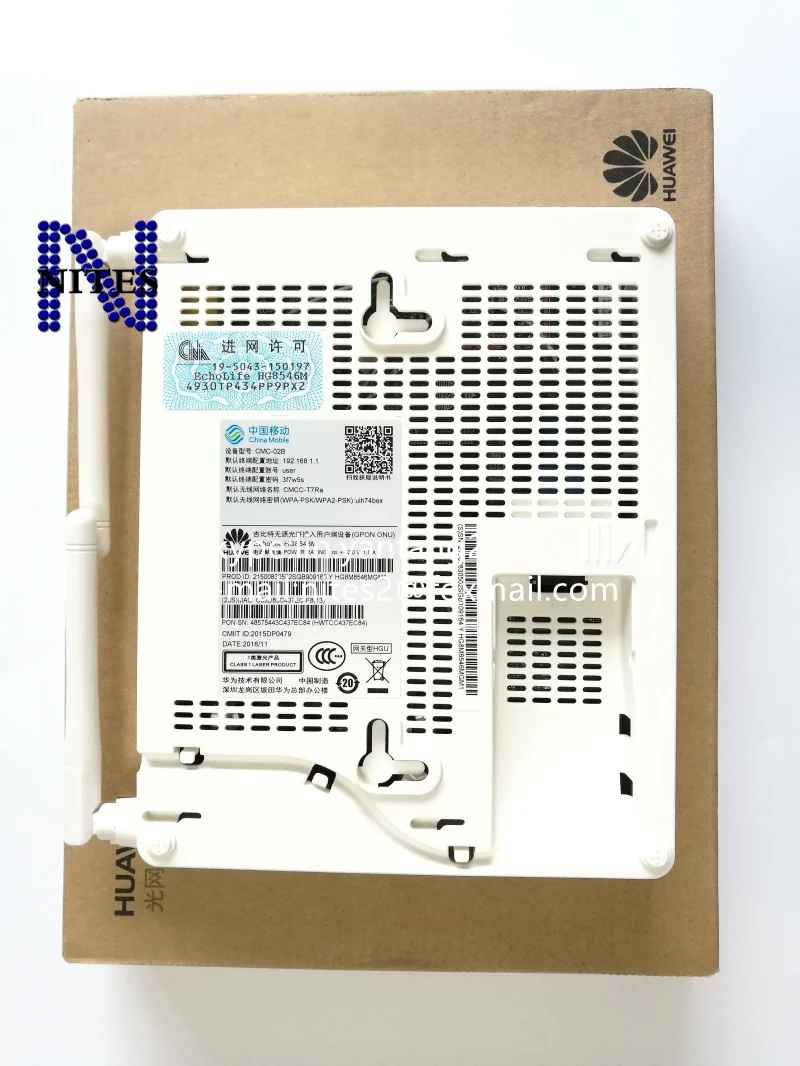 New HW GPON ONU HG8546M with 4*LAN ports+1*phone port+wifi English firmware | Мобильные телефоны и аксессуары
