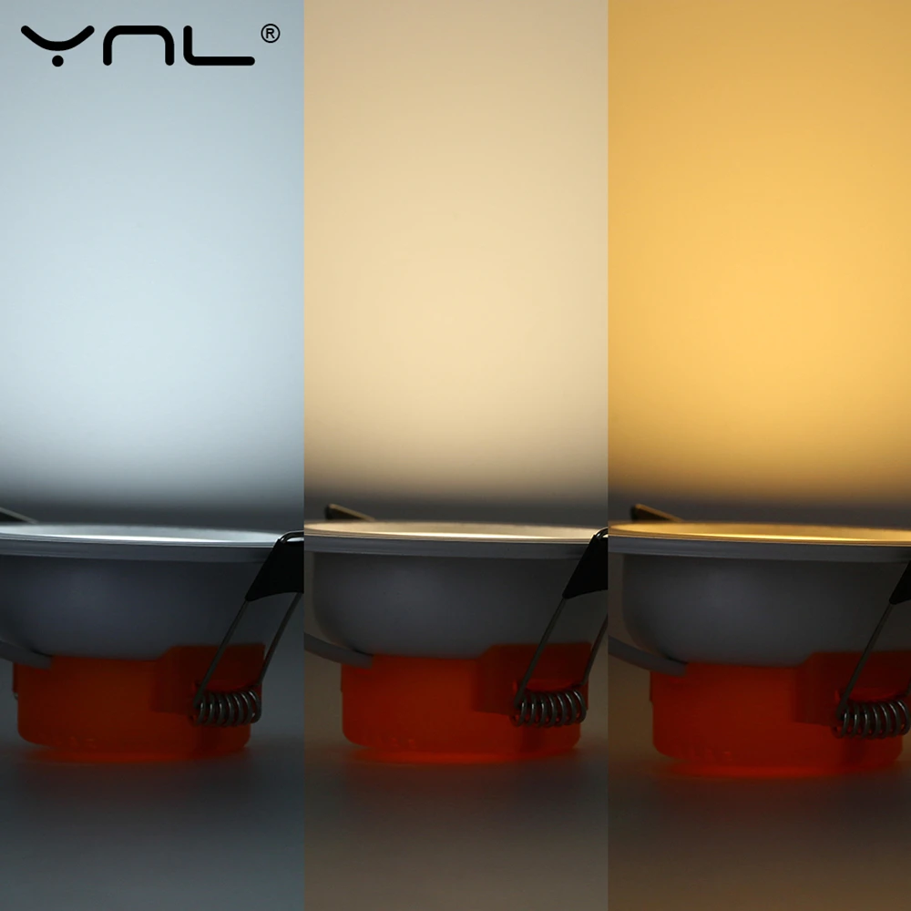 Светодиодный светильник со сменным светодиодом 3 Вт Потолочный встраиваемый с