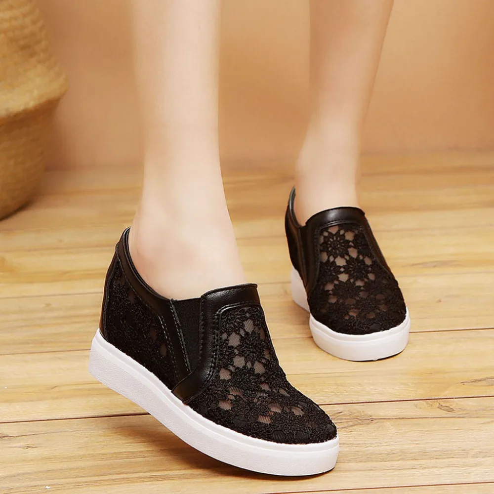 Женские сандалии летние дышащие с вышивкой на плоской подошве zapatos de mujer sandalias D 2019