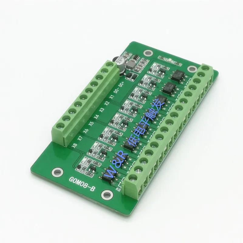 

8 Way Solid State Relay Module / Low Level Trigger /48V/1A Isolation Output / Level Voltage Conversion