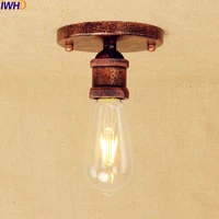 iwhd rust edison led ceiling lights fixtures living room lamp vintage ceiling light industrial flush mount