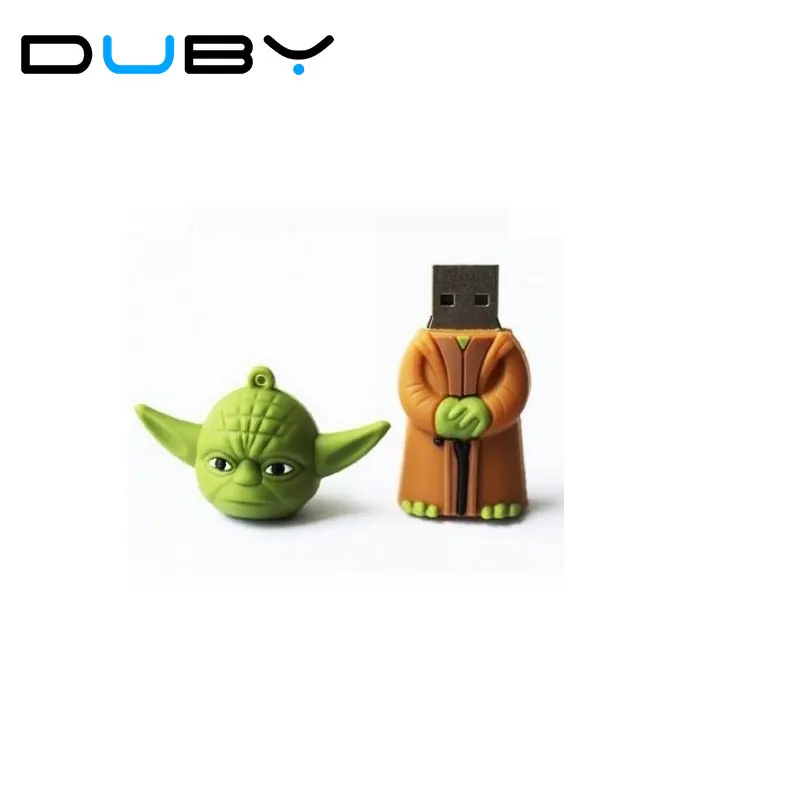 USB флеш накопитель с роботом R2 D2 Дарт Вейдер йода 8/16/32/64 ГБ|u disk|yoda usbrobot r2d2 |