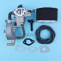 dual fuel carburetor conversion kit air filter fuel line for honda gx160 5 5hp 168f gx200 170f 6 5hp water pump engines lpgcng