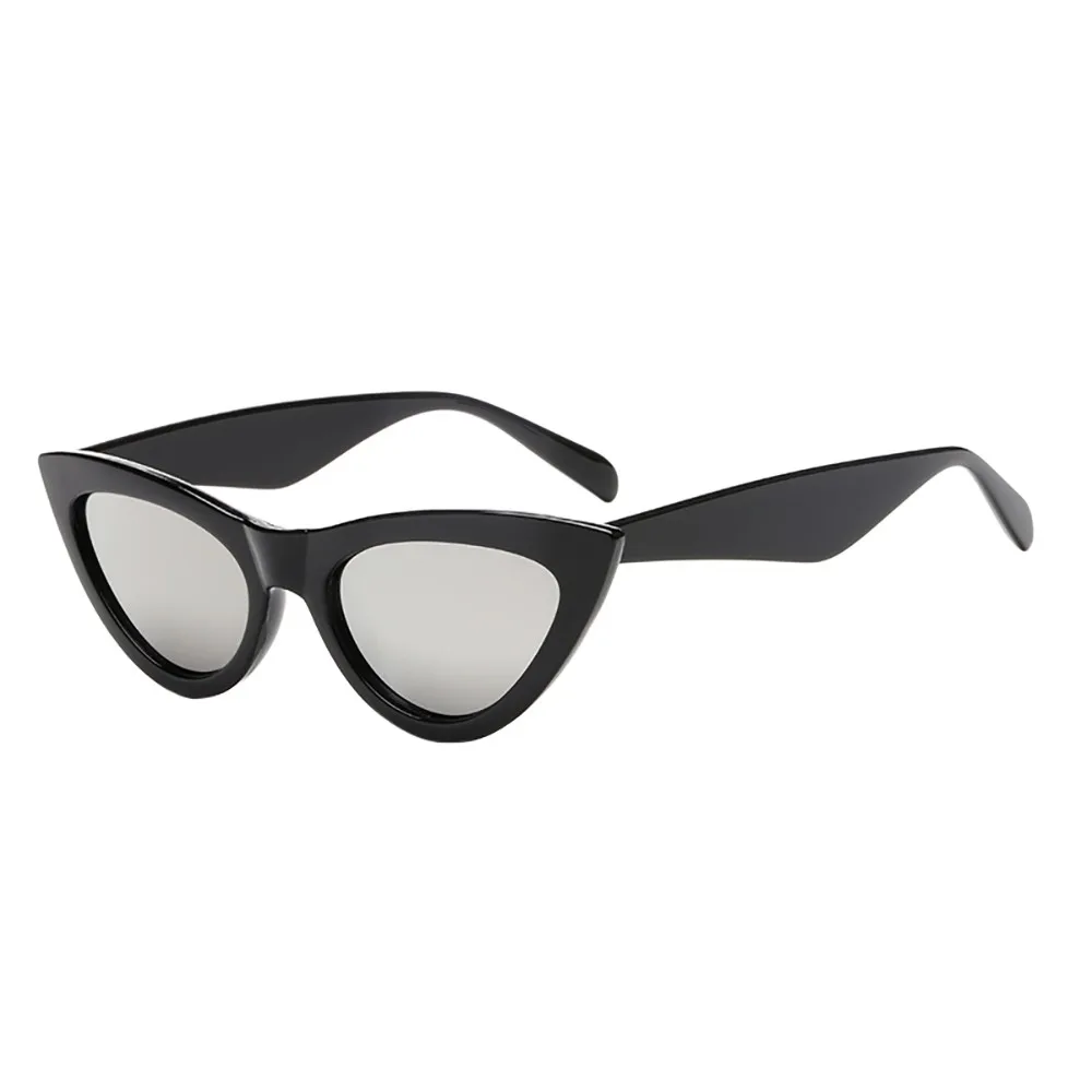 B Sunglassate, женские Ретро Винтажные Солнцезащитные очки "кошачий глаз", унисекс, рэппер, гранж, оправа, UV400, защитные очки, солнцезащитные очки для женщин - Цвет оправы: B