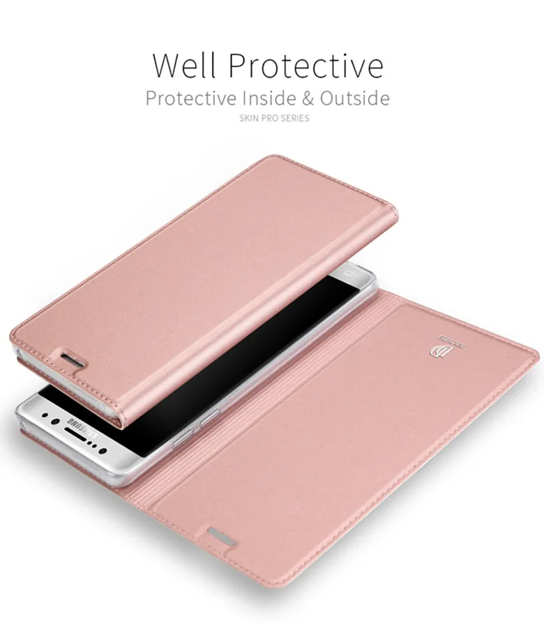 Ультра тонкий DUX DUCIS кожи Pro серии Бумажник кожаный флип чехол для Iphone 5 6s 6 plus 7 8 plus x XS XR XS Max samsung S8 S9 примечание 9