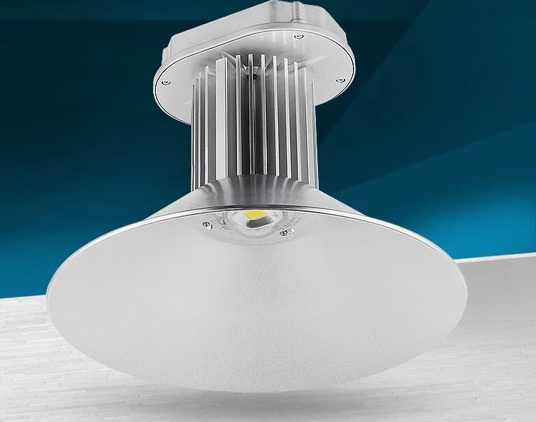 Бесплатная доставка Ip44 100 w 120 150 200 120lm/w 3000 k 6000 Cob Led Highbay | Лампы и освещение