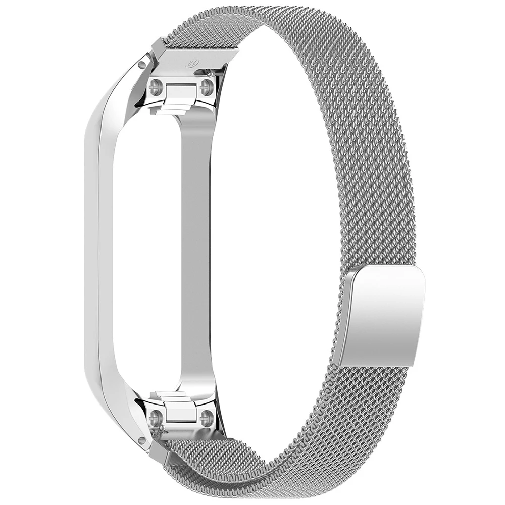 Laforuta высокое качество Миланская петля Нержавеющая сталь ремешок для samsung Galaxy Fit-e Браслет спортивный сменный ремешок для SM-R375