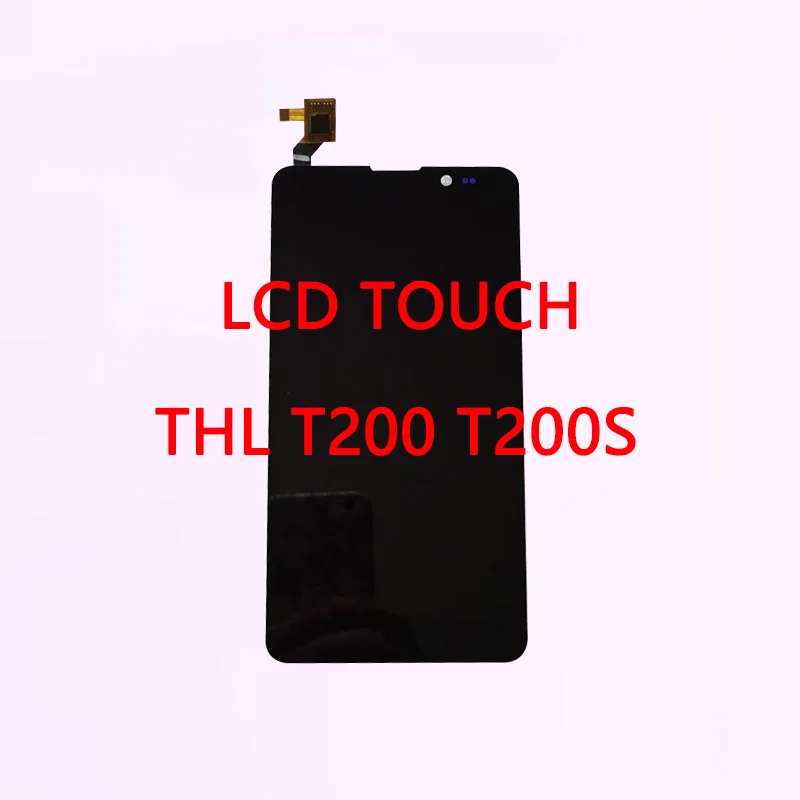 RYKKZ 6,0 дюймов для THL T200 T200C T200S экран ЖК-дисплей с кодирующий преобразователь сенсорного экрана в сборе Замена с инструментами
