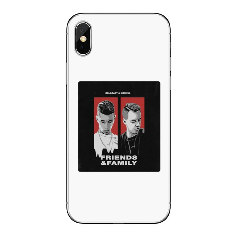 Markul Rapper для iPhone X XR XS Max 8 7 6s 6 plus SE 5s 5c 5 4s 4 iPod Touch case мягкие чехлы для телефонов - Цвет: Markul-Rapper-A-01
