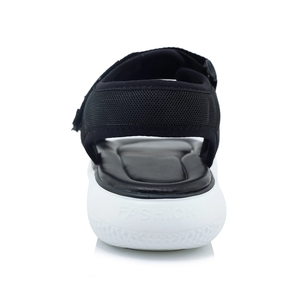 Женские кроссовки с открытым носком FOREADA Серебристые мягкие блестящие