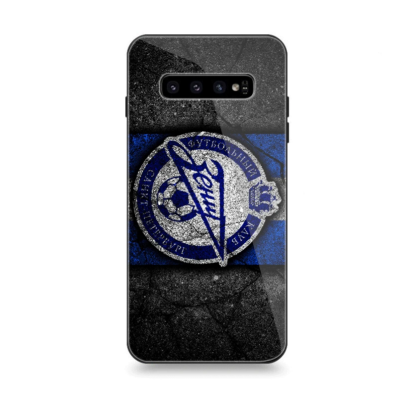 Мобильный чехол для телефона для samsung A10 A20 A30 A40 A50 A60 A70 S7 край S8 Plus Note 8 9 S10 крышка Зенит Футбол клуб логотип в виде ракушки
