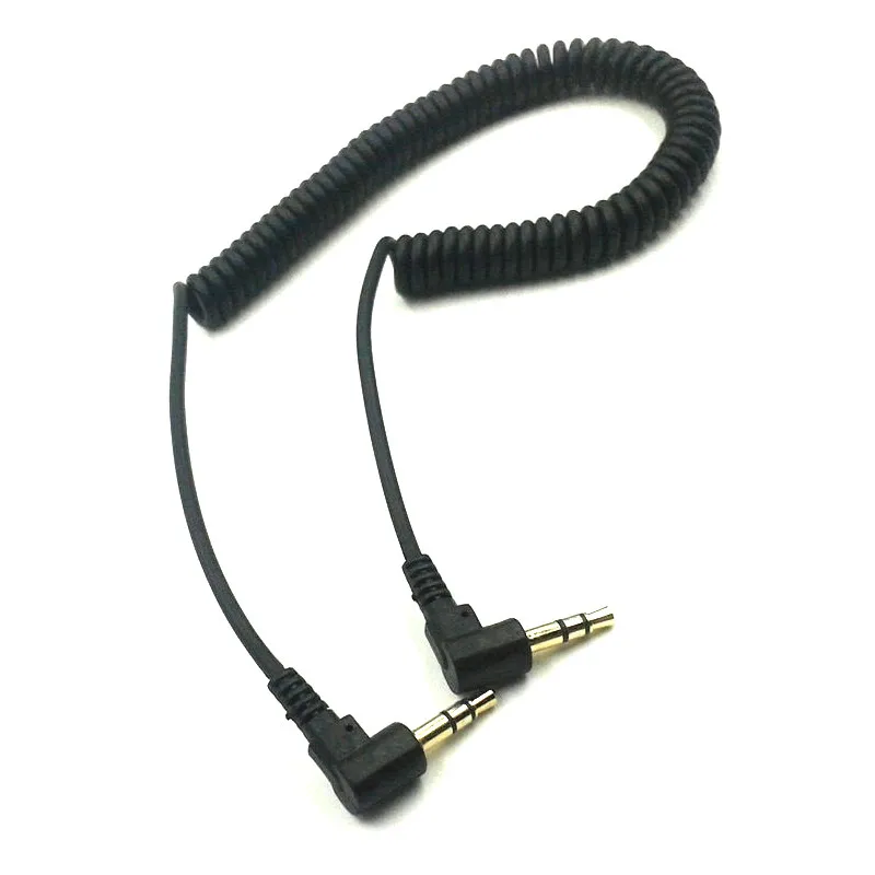 Черный цвет 90 градусов угол тип стерео аудио кабель Шнур от 3 5 мм до штекер к