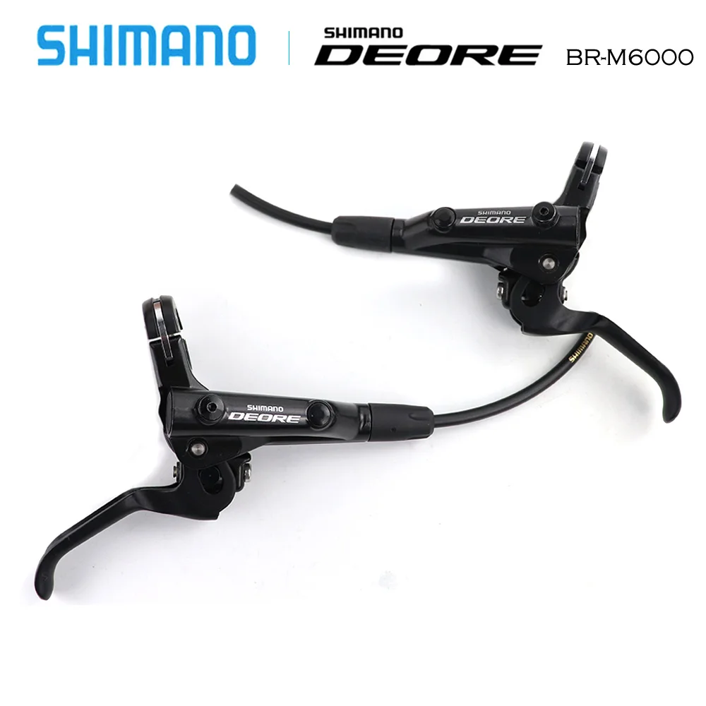 SHIMANO DEORE M6000 тормоз горных велосипедов гидравлическая Дисковый Тормоз MTB BR BL-M6000 DEORE тормоза 800/1000 1400/1500/1700 левый и правый