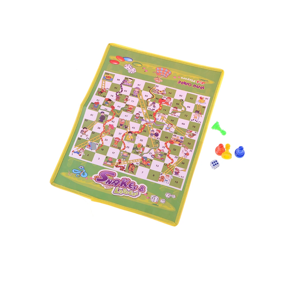 Распродажа складные шахматные игрушки в виде змеи для детей портативные и