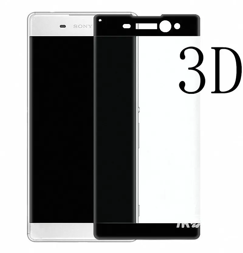 Закаленное стекло с полным покрытием для Sony Xperia XA Ultra Dual F3211 F3212 F3213 F3215 F3216 9H 3D