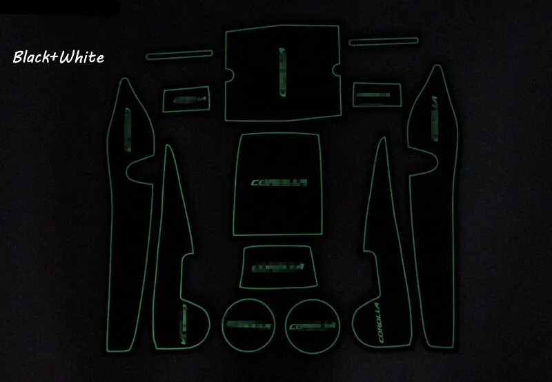 Слот для ворот резиновый коврик автомобиля/коврик нескользящий автомобильные