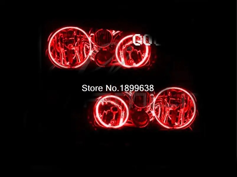 Для Volkswagen golf 4 GT RGB светодиодный налобный фонарь halo angel eyes комплект аксессуаров для стайлинга автомобилей 1998 1999 2000 2001 2002 2003 2004
