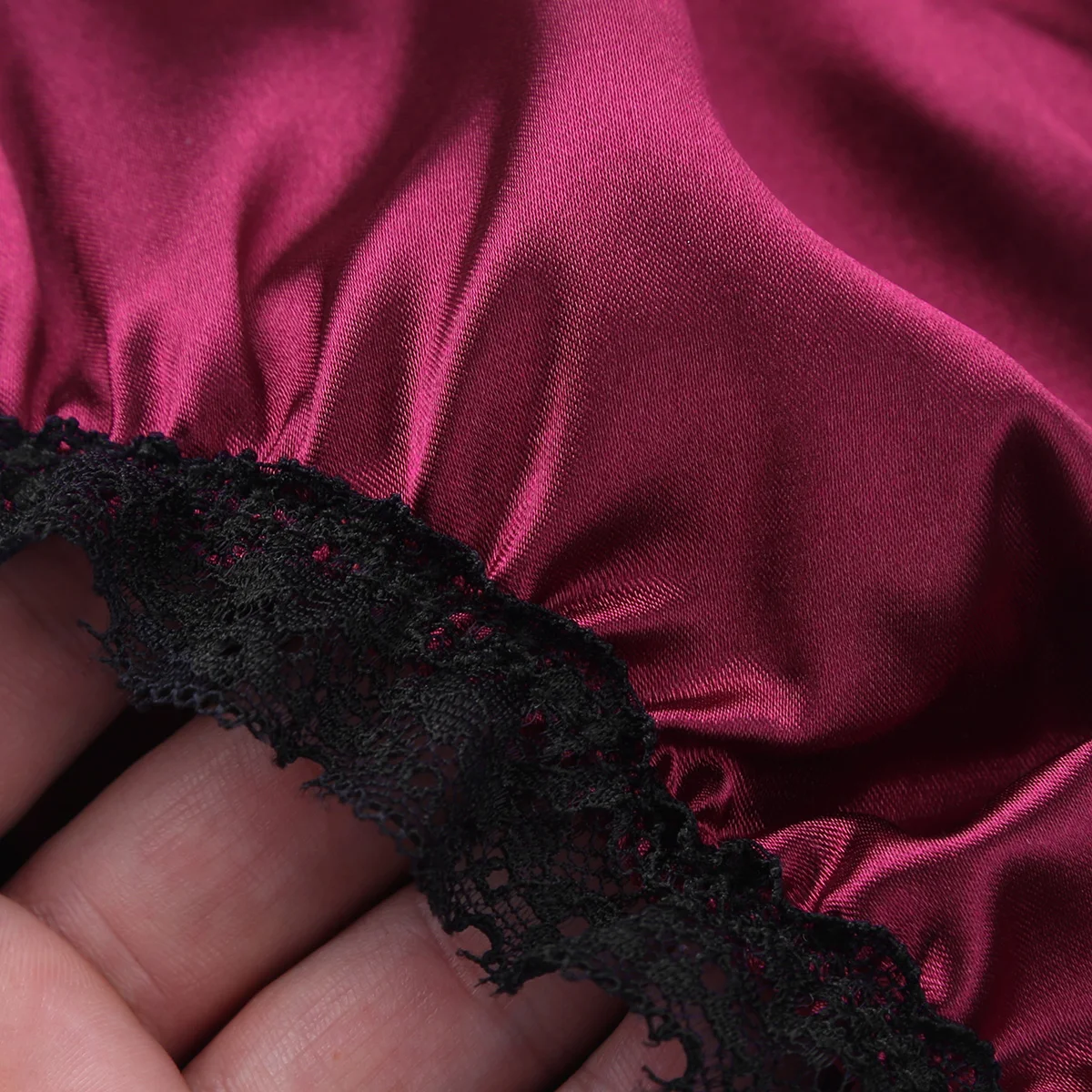 Сексуальное мужское блестящее мягкое нижнее белье Homme гофрированное цветочное