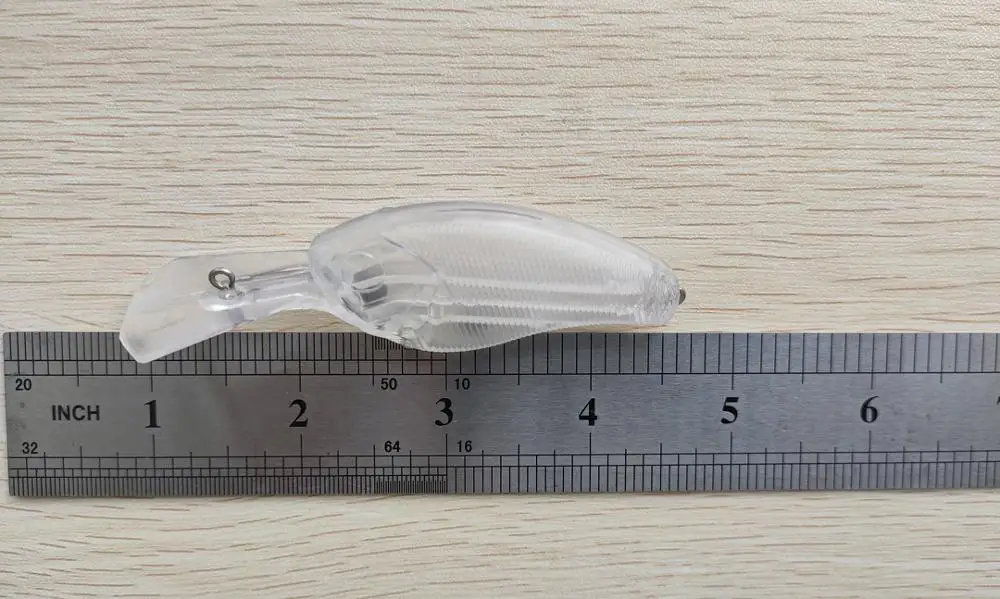 10 шт. Неокрашенная рыболовная приманка тело кренкбейт жесткие приманки Воблер