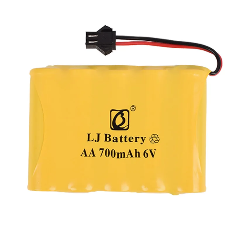 6v 700 mah AA NI CD Батарея электрический автомобиль игрушки корабль Робот