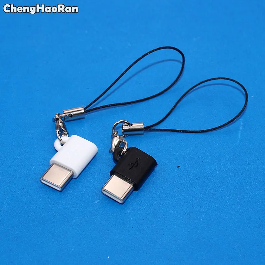 Адаптер ChengHaoRan от женского Micro USB к мужскому Type C для Xiaomi Mi 5X, Letv, Samsung S8 Plus, конвертер для передачи данных и зарядки OTG.