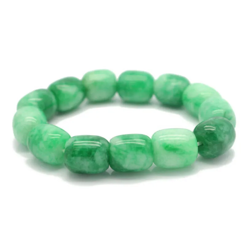 

green stone bracelet Fashion jewelry Women and men can wear for