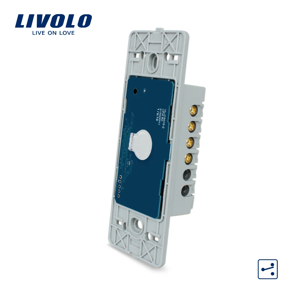 Livolo US Стандартное основание сенсорного экрана настенный выключатель света 1