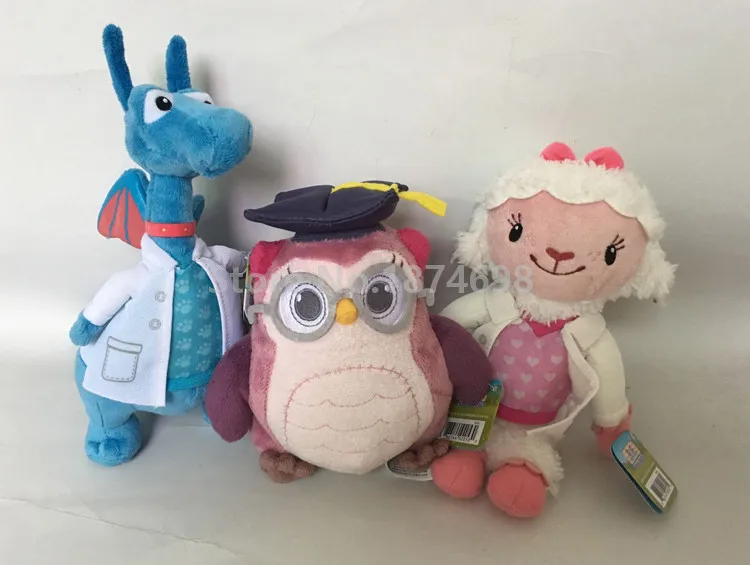 Новинка врачи Dottie Lambie наддуваемый Hallie Hippo детский бэппи финдо Габби Жираф